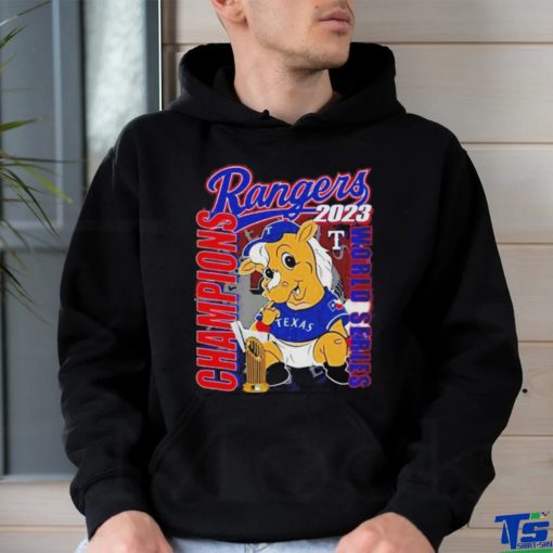 Texas Rangers Captain Mascot 2023 World Champions Shirt
