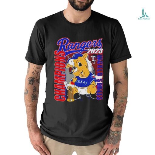 Texas Rangers Captain Mascot 2023 World Champions Shirt