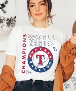 Texas Rangers Champions World Series 2023 WS shirt