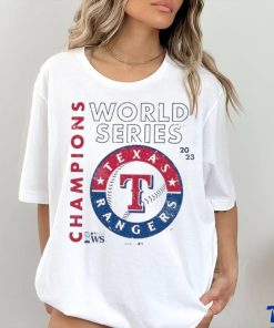 Texas Rangers Champions World Series 2023 WS shirt