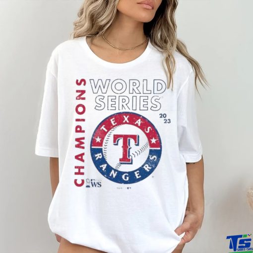 Texas Rangers Champions World Series 2023 WS shirt