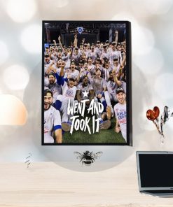 Texas Rangers Coming Home To The Metroplex Went And Took It MLB 2023 World Series Champions Team Photo Poster Canvas