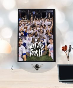 Texas Rangers Coming Home To The Metroplex Went And Took It MLB 2023 World Series Champions Team Photo Poster Canvas
