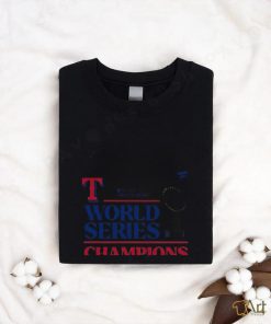 Texas Rangers Fanatics Branded Girls Youth 2023 World Series Champions Locker Room T Shirt