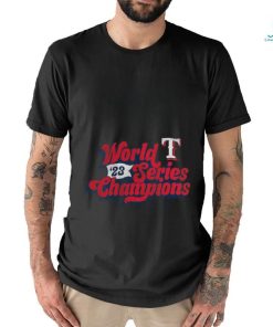 Texas Rangers Fanatics Branded Women's 2023 World Series Champions shirt