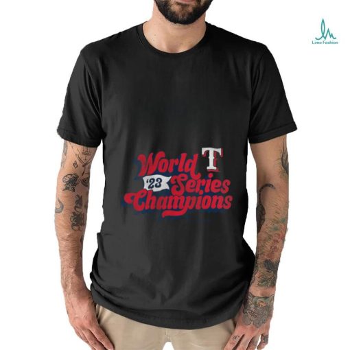 Texas Rangers Fanatics Branded Women’s 2023 World Series Champions shirt