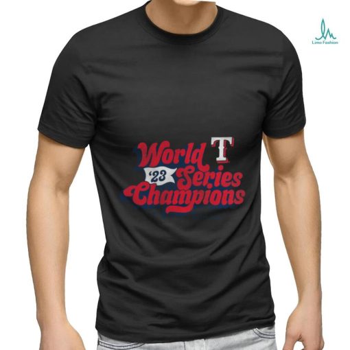 Texas Rangers Fanatics Branded Women’s 2023 World Series Champions shirt