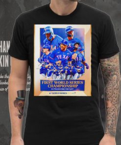 Texas Rangers First WS Championship in Franchise History shirt
