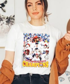 Texas Rangers MLB 2023 world series champions T shirt