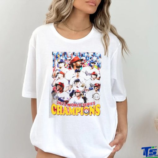 Texas Rangers MLB 2023 world series champions T shirt