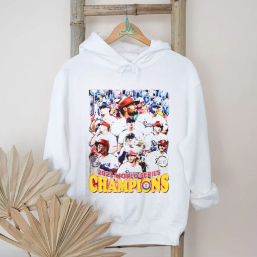 Texas Rangers MLB 2023 world series champions T shirt