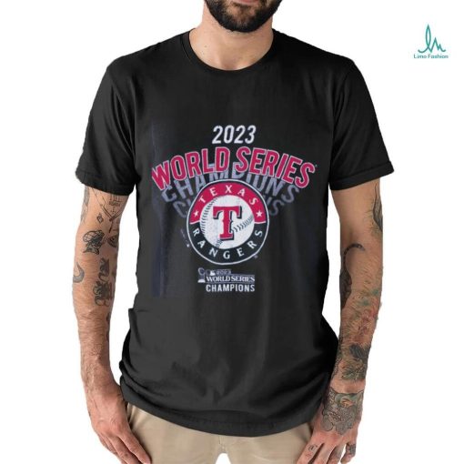 Texas Rangers Majestic Threads Women’s 2023 World Series Champions Out of this World Raglan Shirt