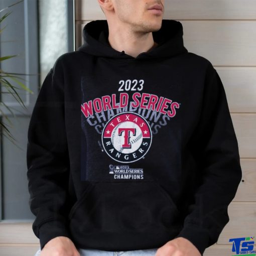 Texas Rangers Majestic Threads Women’s 2023 World Series Champions Out of this World Raglan Shirt