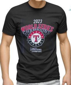 Texas Rangers Majestic Threads Women's 2023 World Series Champions Out of this World Raglan Shirt