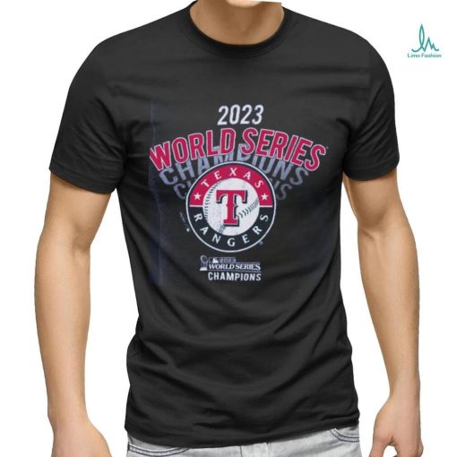Texas Rangers Majestic Threads Women’s 2023 World Series Champions Out of this World Raglan Shirt