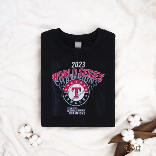 Texas Rangers Majestic Threads Women’s 2023 World Series Champions Out of this World Raglan Shirt