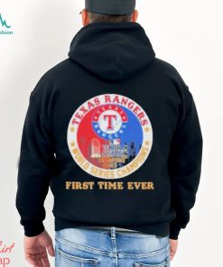 Texas Rangers Mlb 2023 World Series Champions First Time Ever shirt
