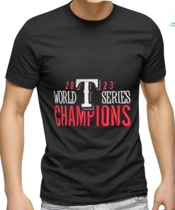 Texas Rangers New Era 2023 World Series Champions 9FIFTY Snapback Adjustable Shirt