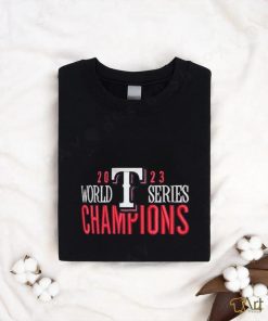 Texas Rangers New Era 2023 World Series Champions 9FIFTY Snapback Adjustable Shirt