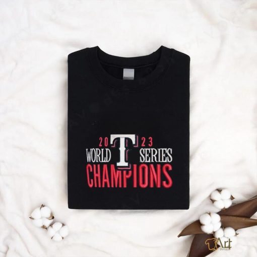Texas Rangers New Era 2023 World Series Champions 9FIFTY Snapback Adjustable  Shirt