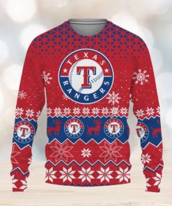 Texas Rangers Sports Football American Ugly Xmas Sweater AOP Gift Holidays