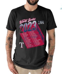 Texas Rangers Team Sport World Series 2023 Shirt