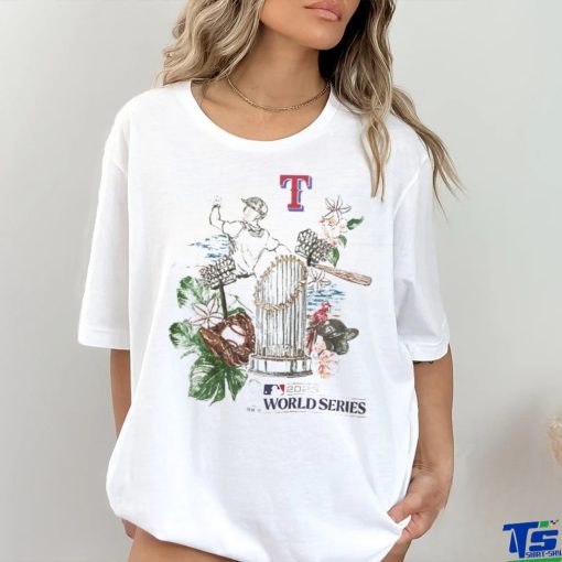 Texas Rangers Tommy Bahama 2023 World Series Champions Camp Button Up Shirt
