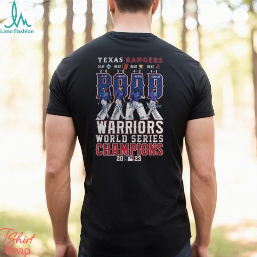 Texas Rangers Warriors World Series Champions 2023 T Shirt3