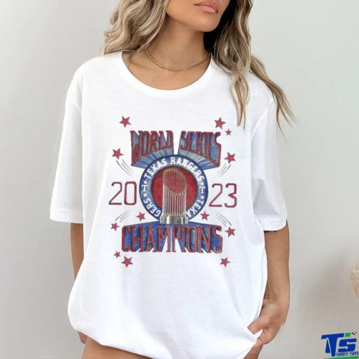 Texas Rangers World Series Champions Trophy 2023 T Shirt