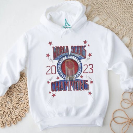 Texas Rangers World Series Champions Trophy 2023 T Shirt