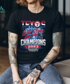 Texas Rangers World Series Championship 2023 T Shirt
