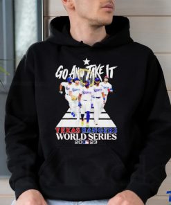 Texas Rangers go and take it World Series 2023 graphic shirt