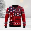 Tis The Season Christmas 2023 Baby Yoda Groot Cute Gift Football American Carolina Panthers Knitted Christmas Sweater