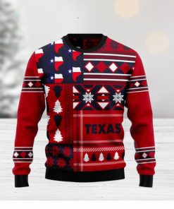 Texas Red Pattern Ugly Sweater New For Men And Women Gift Holidays Christmas