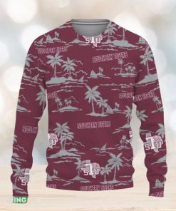 Texas Southern Tigers Aloha Hawaii Beach Ugly Christmas Sweater Gift Holidays