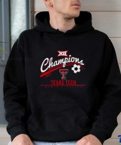 Texas Tech Red Raiders 2023 Big 12 Women'S Soccer Regular Season Champions Shirt