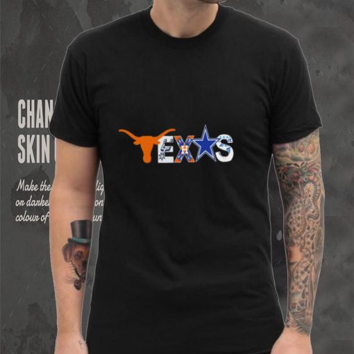 Texas logos Texas Longhorns San Antonio Spurs Houston Astros Dallas Cowboys Texas Legends gift shirt