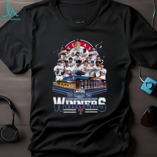 Texas rangers alcs 2023 american league championship series winners team player signature shirt