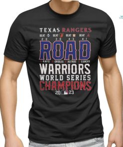 Texas rangers warriors world series champions 2023 Texas rangers world series championship Shirt