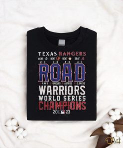 Texas rangers warriors world series champions 2023 Texas rangers world series championship Shirt