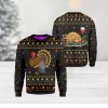 San Francisco 49ers Black Grinch Turkey Disguise Thankgiving Ugly Xmas Sweater Gift Holidays