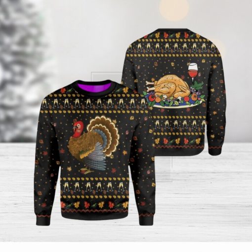 Thanksgiving Ugly Christmas Sweater