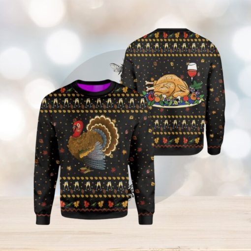 Thanksgiving Ugly Christmas Sweater