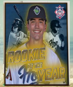 The 2023 National League Rookie Of The Year is Corbin Carroll Home Decor Poster Canvas