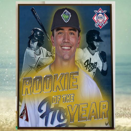 The 2023 National League Rookie Of The Year is Corbin Carroll Home Decor Poster Canvas