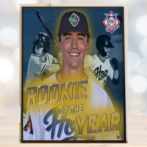 The 2023 National League Rookie Of The Year is Corbin Carroll Home Decor Poster Canvas