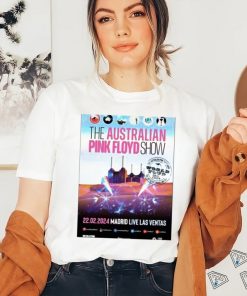 The Australian Pink Floyd Show En Madrid En Febrero De 2024 Unisex Shirt