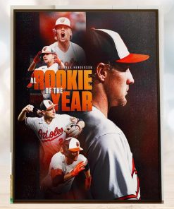 The Baltimore Orioles Gunnar Henderson Is The 2023 AL Rookie Of The Year Winner Home Decor Poster Canvas