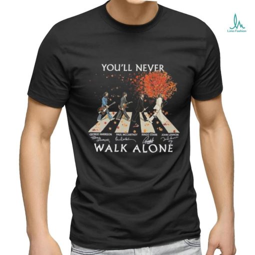The Beatles Walking Across Abbey Road Shirt