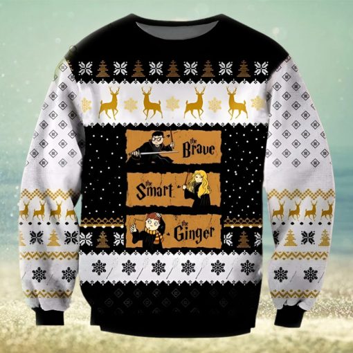 The Brave – Smart – Ginger – Har.ry Pot.ter Ugly Christmas Sweater